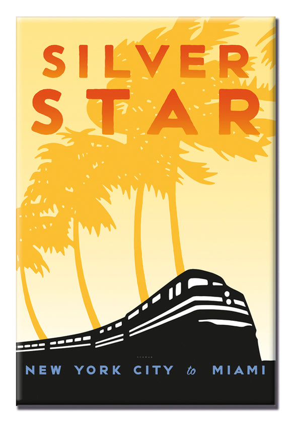 Silver Star (NYC to Miami) Magnet
