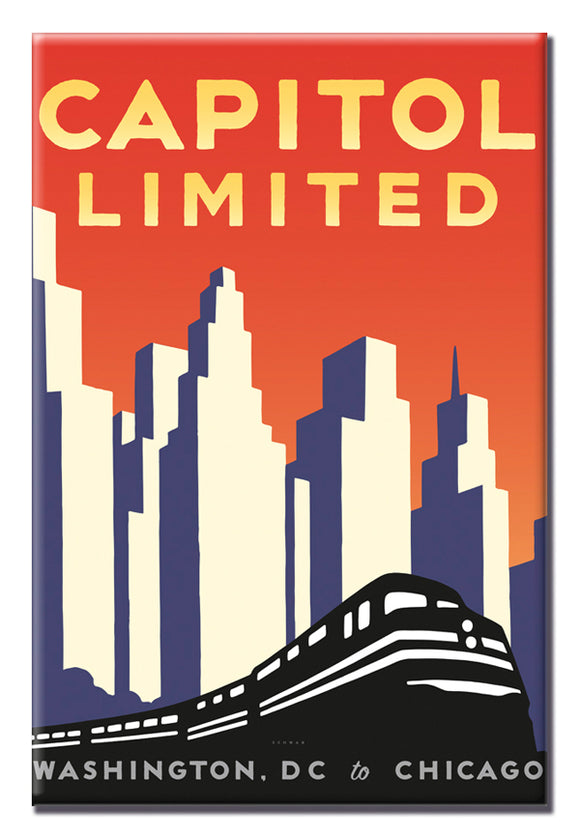 Capitol Limited (Washington DC to Chicago) Magnet