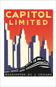 Capitol Limited (Washington DC to Chicago) Print