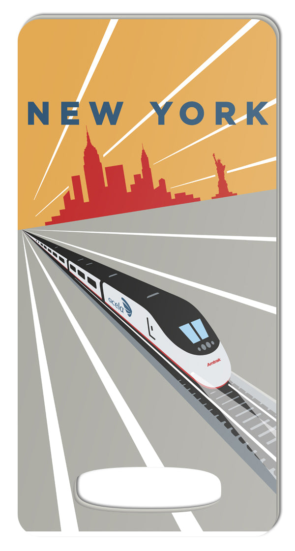 Acela (New York) Luggage Tag