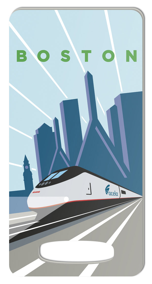 Acela (Boston) Luggage Tag