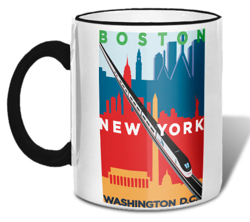 Acela (Boston-NY-DC) Mug