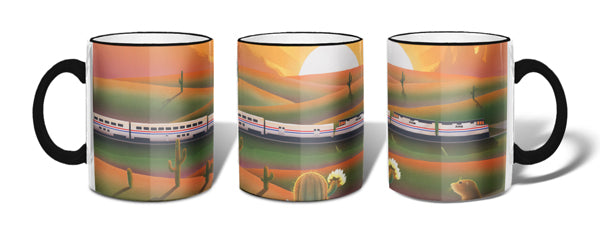 Sunset Cactus Mug