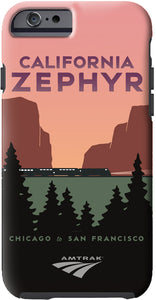 California Zephyr (Chicago to SF) iPhone Case