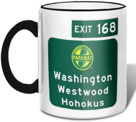 Washington Westwood Ho-Ho-Kus (Exit 168) Mug