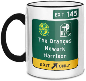 The Oranges / Newark / Harrison (Exit 145) Mug