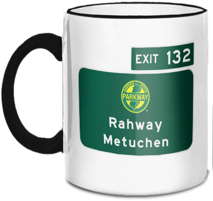 Rahway / Metuchen (Exit 132) Mug