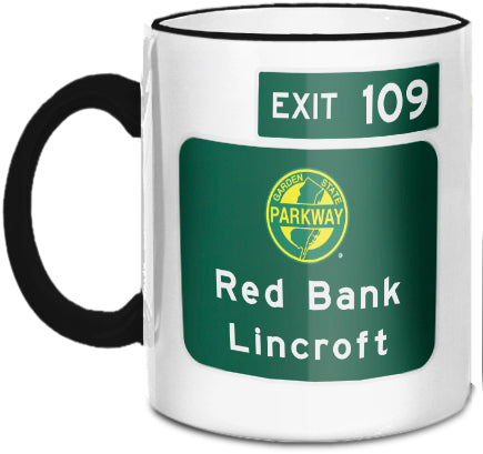 Red Bank / Lincroft (Exit 109) Mug