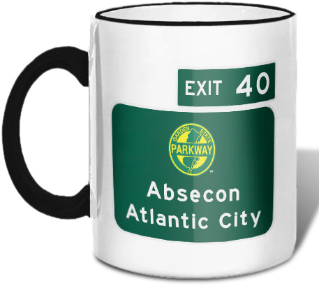 Absecon / Atlantic City (Exit 40) Mug