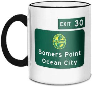 Somers Point / Downtown Ocean City (Exit 30) Mug