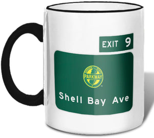 Shell Bay Ave (Exit 9) Mug