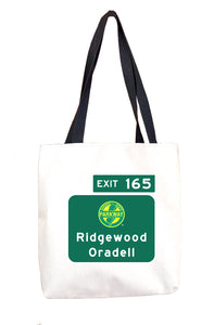 Oradell / Ridgewood (Exit 165) Tote