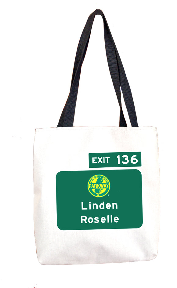 Linden / Roselle (Exit 136) Tote