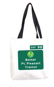 Belmar / Pt Pleasant / Trenton (Exit 98) Tote