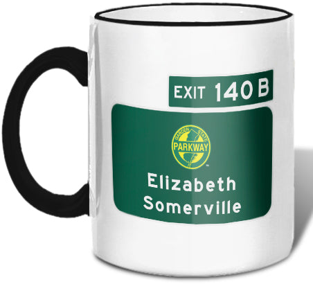 Elizabeth / Somerville (Exit 140B) Mug