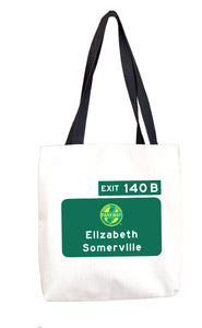 Elizabeth / Somerville (Exit 140B) Tote