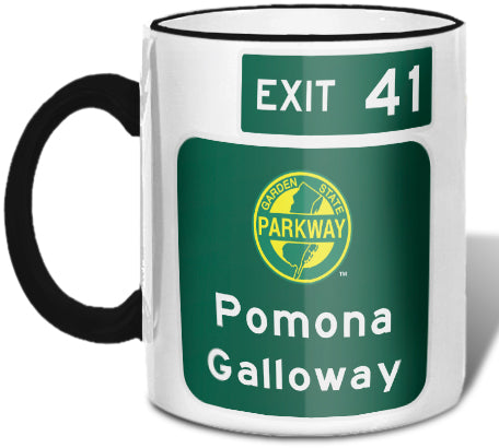 Pomona / Galloway (Exit 41) Mug