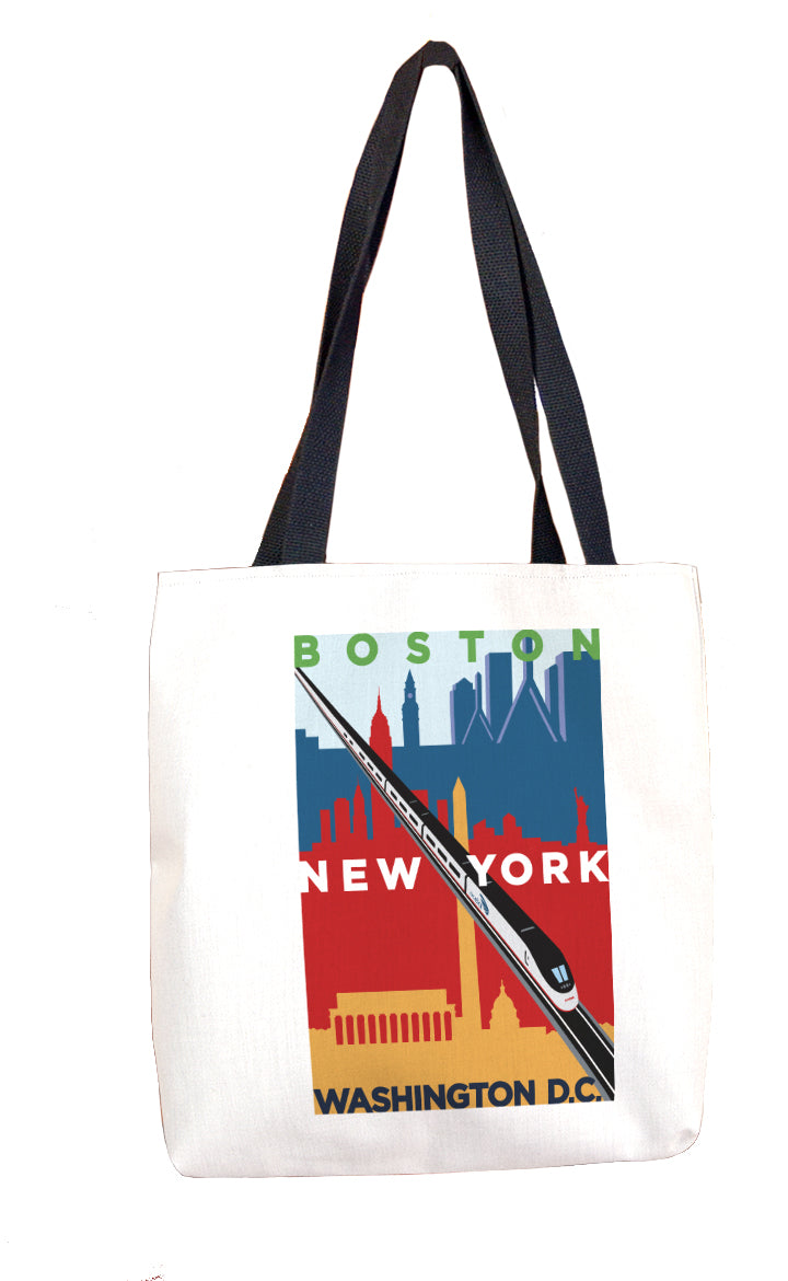 Acela (Boston NY DC) Tote Bag