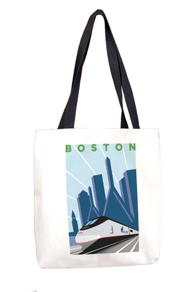 Acela (Boston) Tote Bag