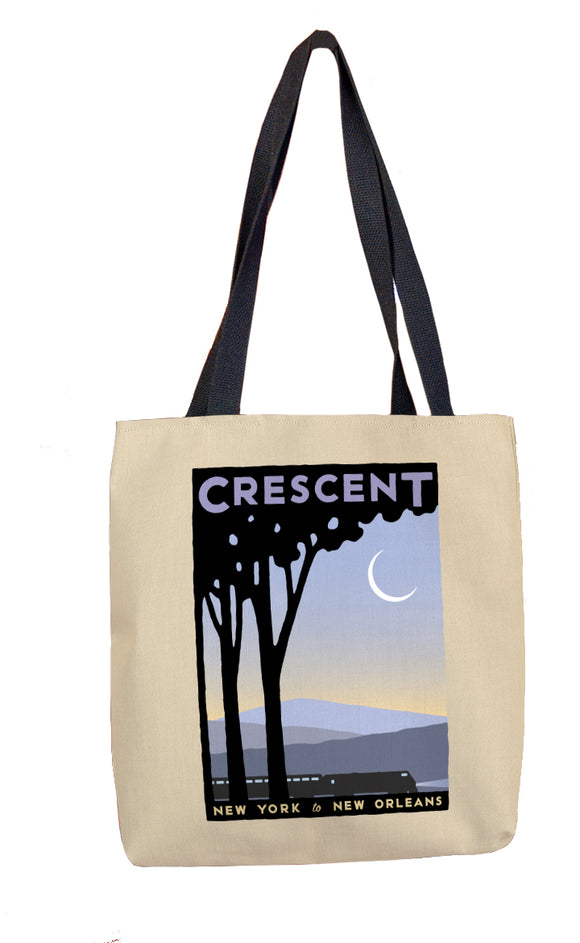 Crescent (NYC to New Orleans) Tote Bag