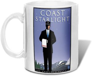 Amtrak Coast Starlight Mug