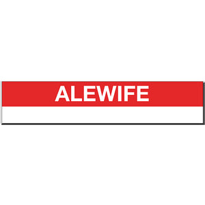Alewife Sign