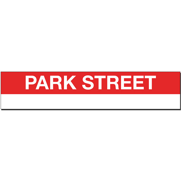 Park Street Sign