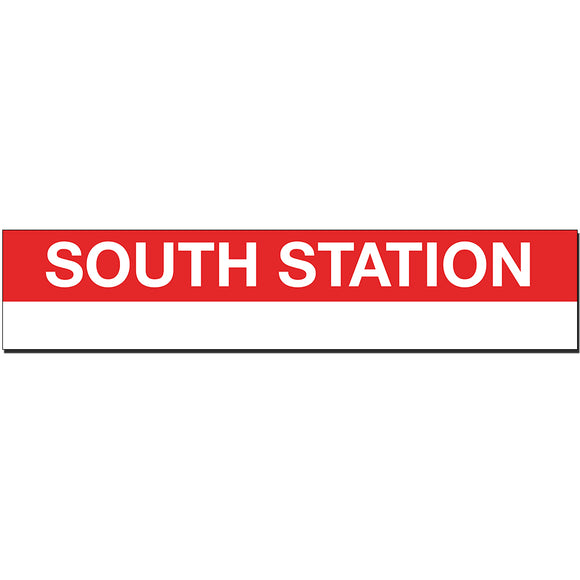 South Station Sign
