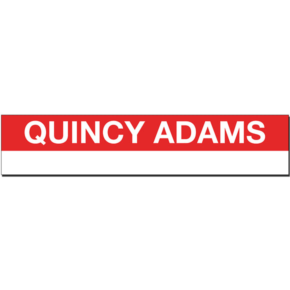 Quincy Adams Sign