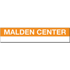 Malden Center Sign