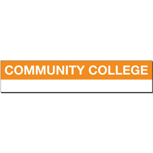 Community College Sign