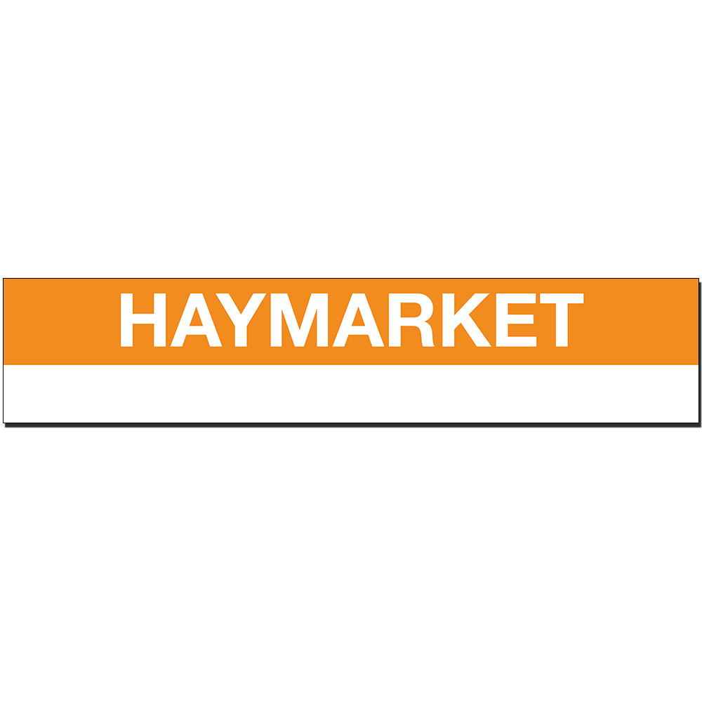 Haymarket Sign