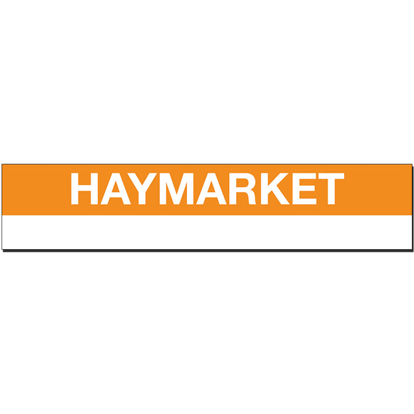 Haymarket Sign