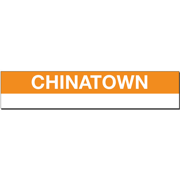 Chinatown Sign