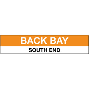 Back Bay Sign