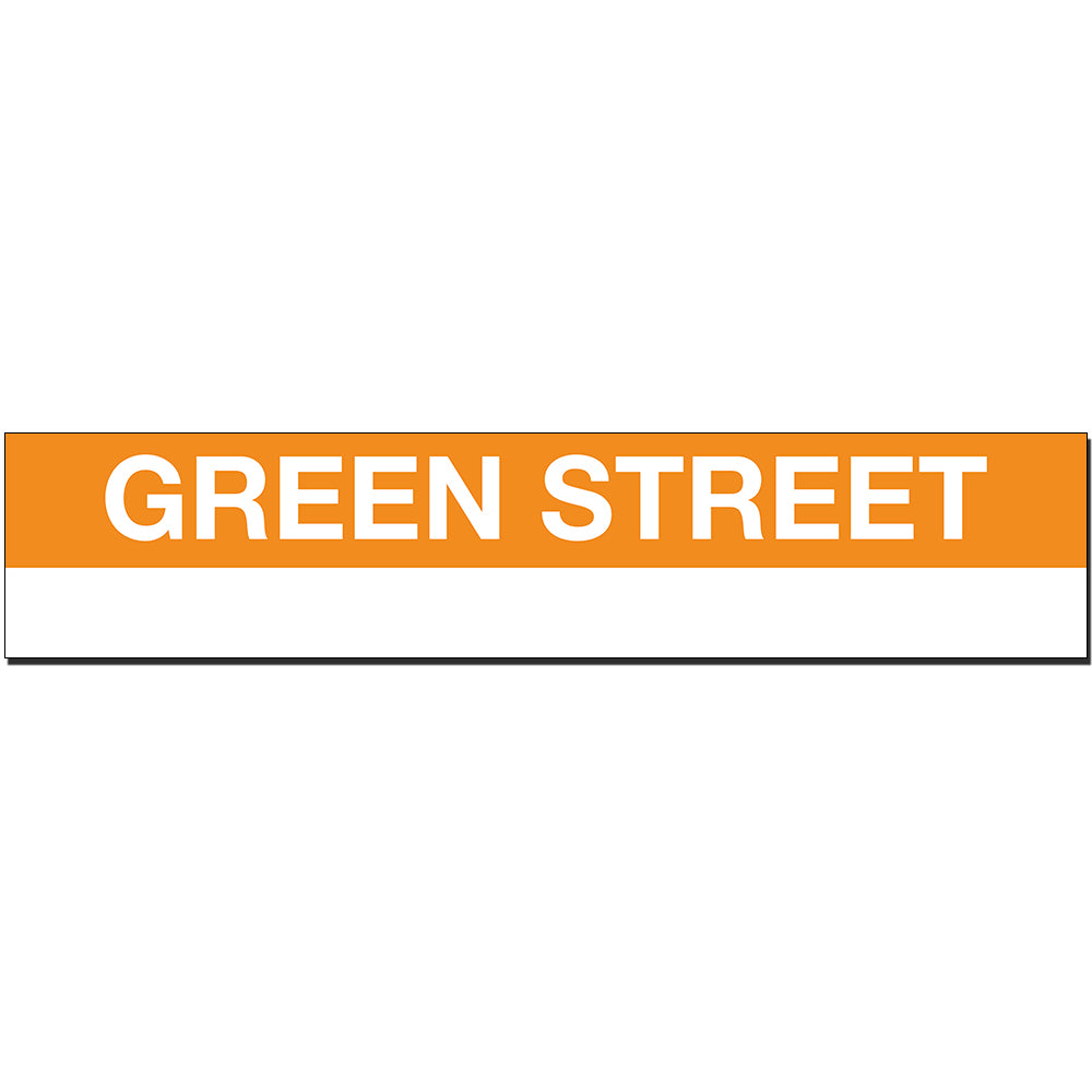 Green Street Sign