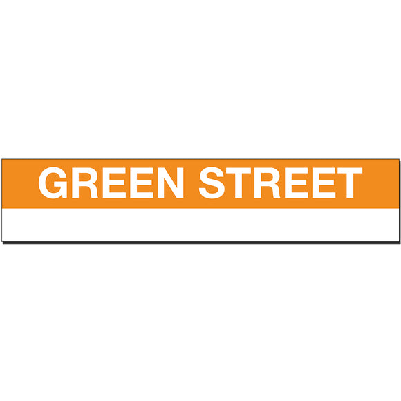 Green Street Sign
