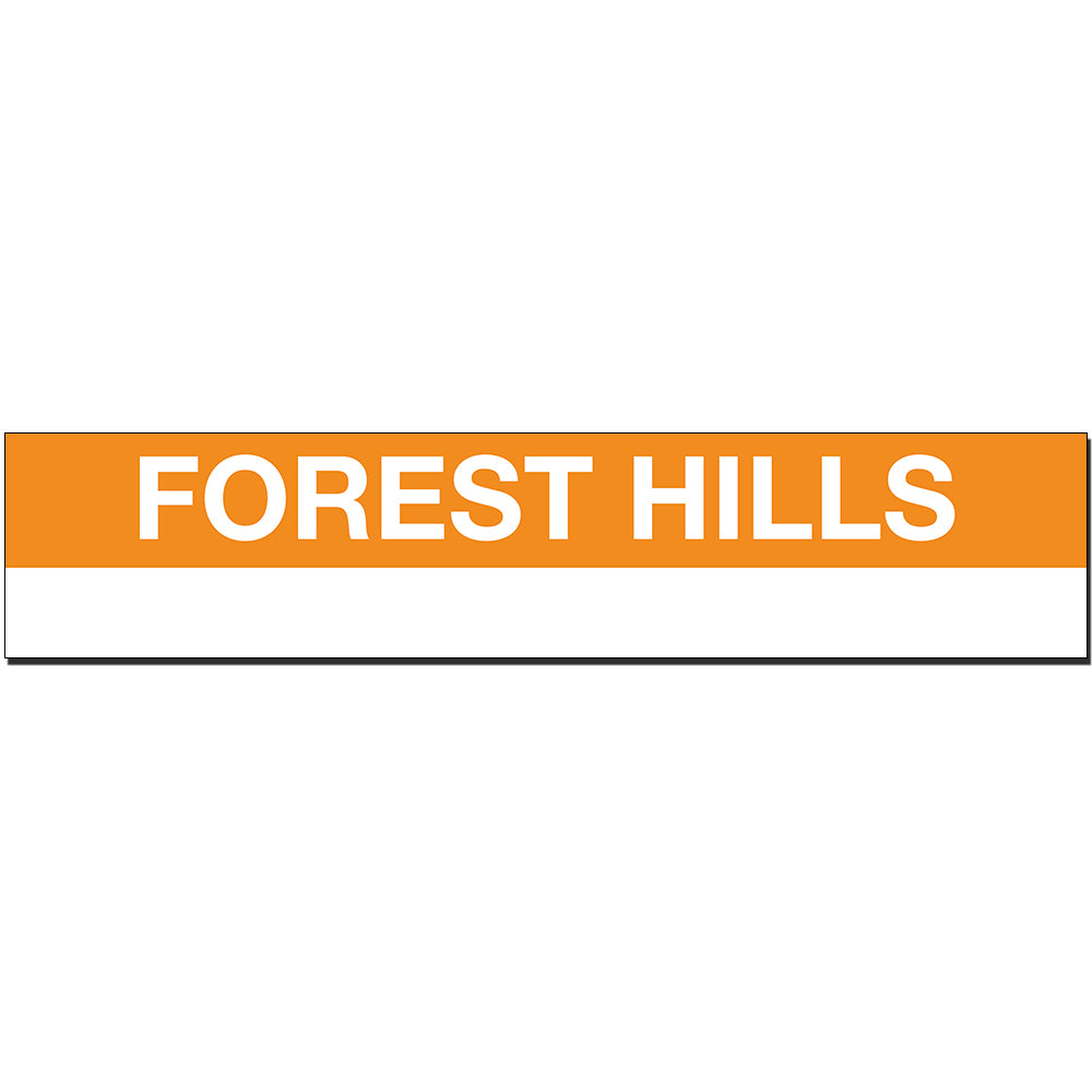 Forest Hills Sign