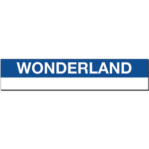 Wonderland Sign