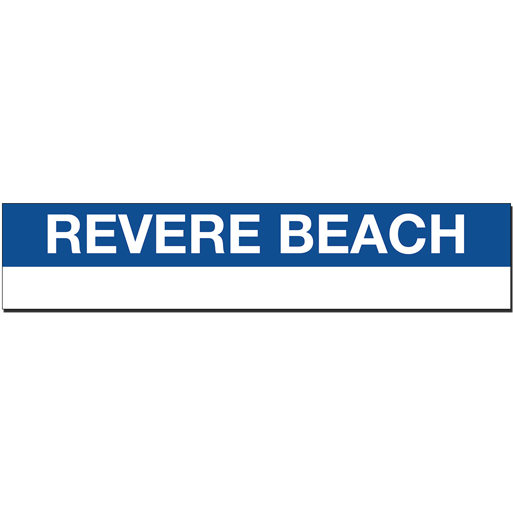 Revere Beach Sign