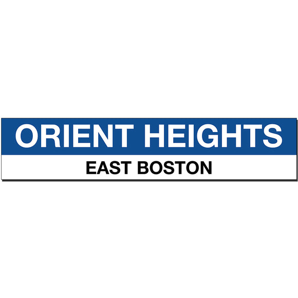 Orient Heights Sign