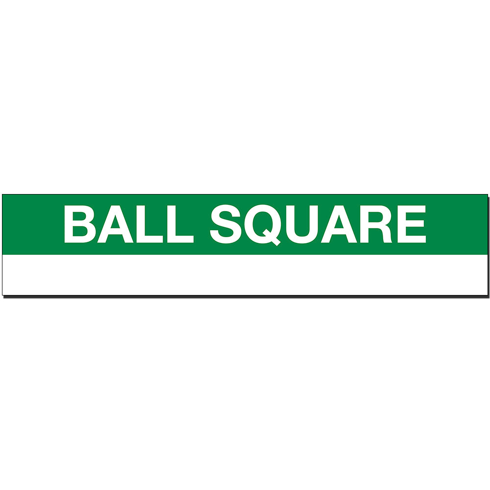 Ball Square Sign