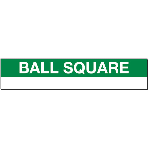 Ball Square Sign