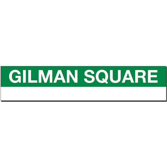 Gilman Square Sign
