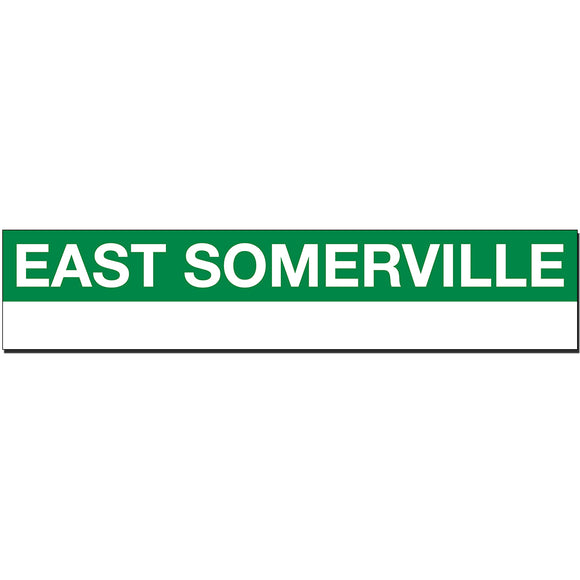 East Somerville Sign