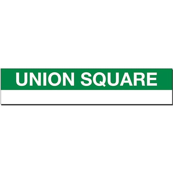 Union Square Sign