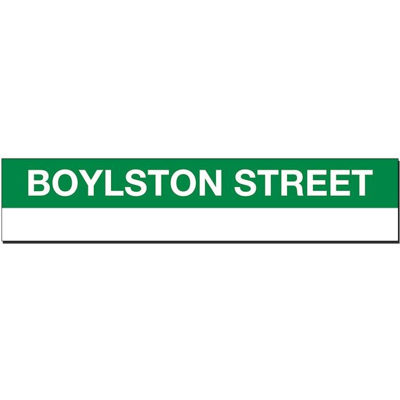 Boylston Street Sign