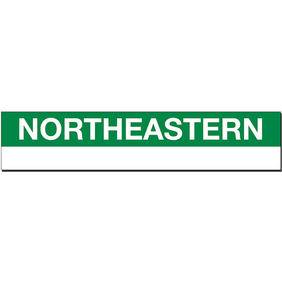 Northeastern Sign