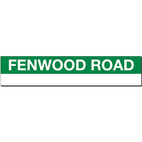 Fenwood Road Sign
