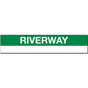 Riverway Sign